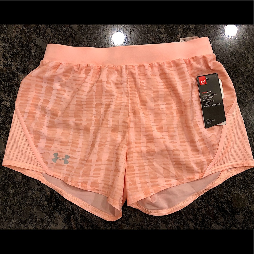 Under Armour Peach Athletic Shorts